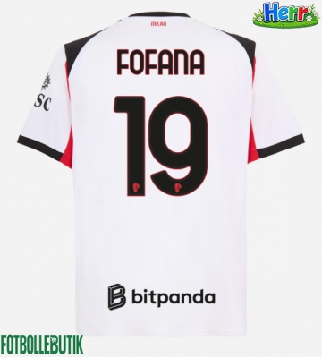 AC Milan Youssouf Fofana #19 Bortatröja 2025-26 Kortärmad